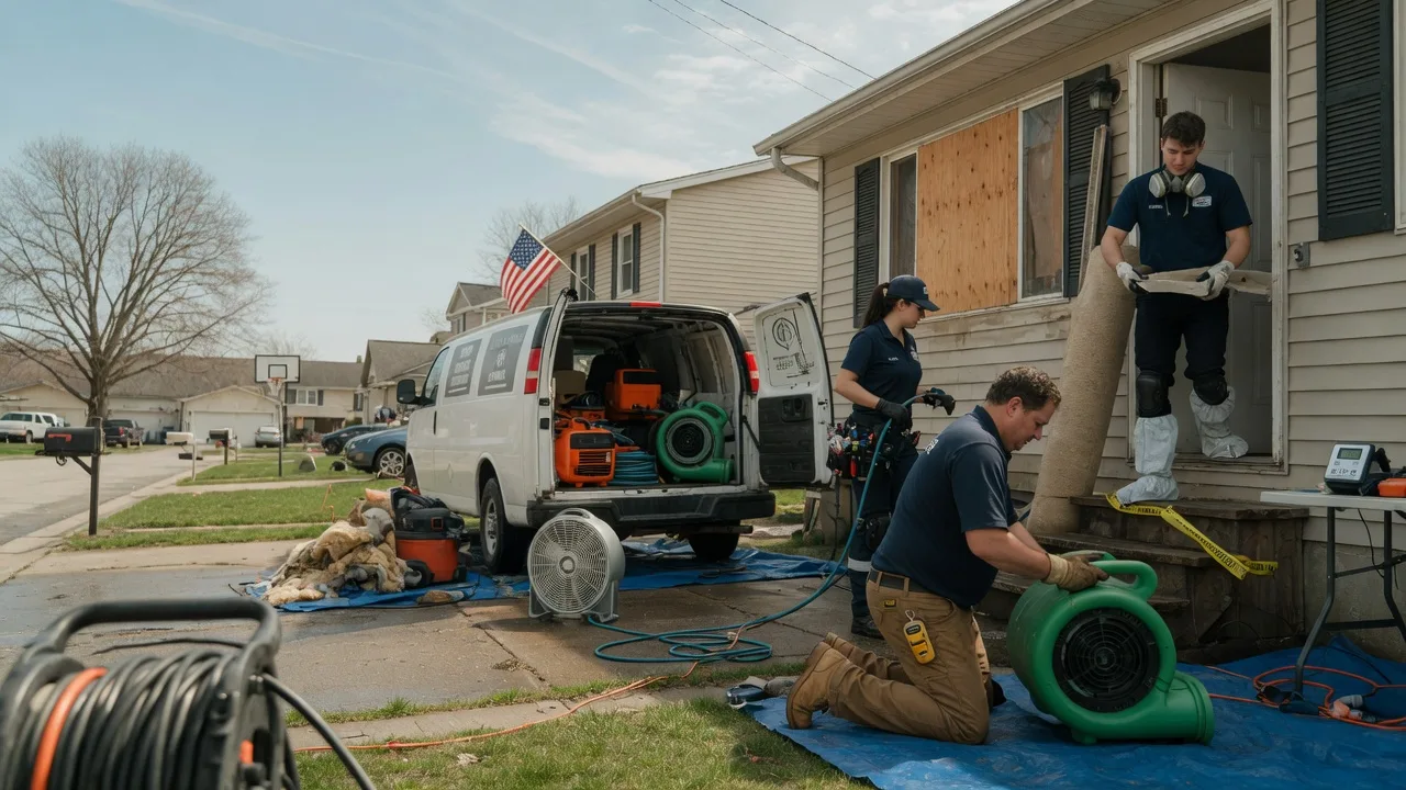 Water Damage Restoration in Ollie, IA near me